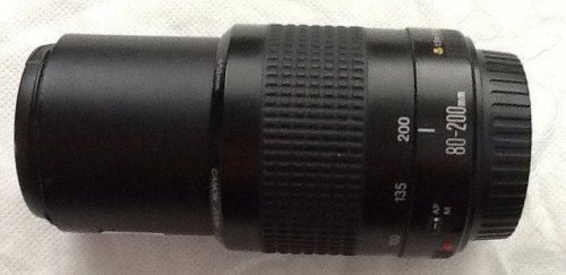 Lente Canon Zoom EF 80-200 1:4.5-5.6 II